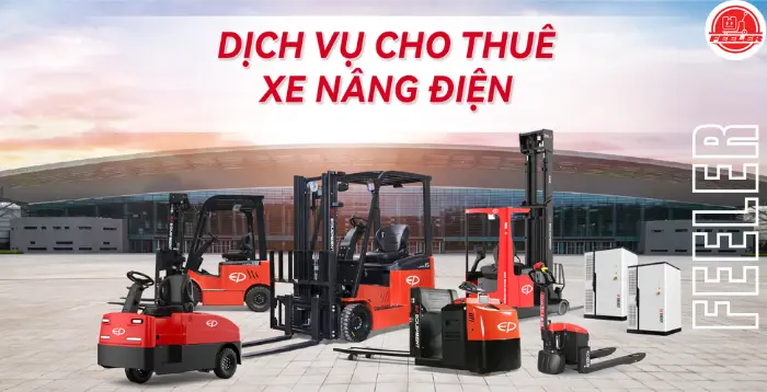cho thuê xe nâng điện